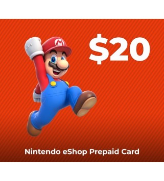 eShop Prepaid Card $20 CA Nintendo eShop Key 